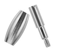 SUPVOX Accesorios de rodillos de flauta mecanismo de rodillos de flauta piezas de repuesto de clarinete accesorios para instrumentos de clarinete piezas de os de latón Plata