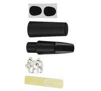 SUPVOX Accesorios para Saxofón Alto, Juego de 1 Set Boquilla, Caña y Almohadilla Abs, Práctico y Portátil para Saxofonistas