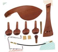 SUPVOX Accesorios Para Violín Made De Azufaifo Barbilla Clavija De Afinación Tailpiece Cordal Tornillo Corcho
