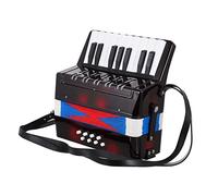 SUPVOX Acordeón Infantil Educativo Ligero y Resistente para Principiantes Juguete Musical Adorable para Desarrollo de Talento y Ritmo Portátil y Fácil de Usar