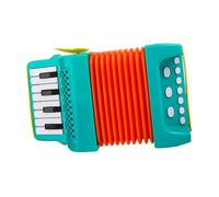 SUPVOX Acordeón Infantil Verde Juguete Musical para Instrumento Educativo para Estimular Creatividad y Ejercitar Manos para Iniciación y Educativo