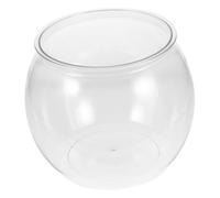 SUPVOX Acuario Transparente Pequeño para Peces Betta Acuario De Escritorio De Plástico Pecera Decorativa Transparente para Oficina Tanque para Peces De Colores para Pecera