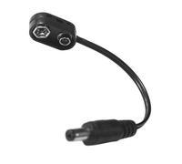 SUPVOX Adaptador de Fuente de Alimentación 9v para Pedal de Guitarra Salida Dc, Cable USB para Efectos de Guitarra, Terminal Externo Positivo E Interno Negativo, Cargador Portátil