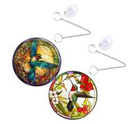 SUPVOX Adorno Decorativo De Ventana Atrapasol Moderno y Elegante Colgante De Pájaro De Acrílico Decoración Para