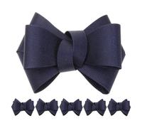 SUPVOX Adornos para Zapatos Fijación Segura Lazo de Tela Acanalada 6 Accesorios Elegantes y Clásicos para Mujer Ideales para Bodas y Uso Diario Uso Diario