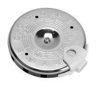 SUPVOX Afinador de Guitarra 13 Tonos C-c, Calibrador Cromático Redondo, Silbato Afinador para Violín, Accesorio Portátil para Instrumentos Musicales, Precisión Afinación