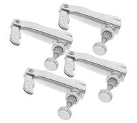 SUPVOX Afinadores Finos de Aleación de Zinc para Violín 3/4 y 4/4, 4 Piezas, Estabilizan la Vibración y Aseguran Posición Correcta de Cuerdas