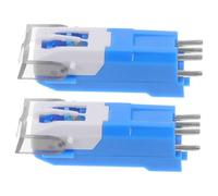 SUPVOX Agujas De Reemplazo Para Tocadiscos 2 Piezas Aguja Para Discos De Repuesto Compatible Modelos Vintage Fácil Instalación Sonido Claro y Preciso
