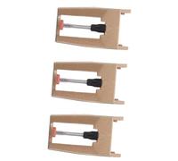SUPVOX Agujas De Repuesto Para Tocadiscos Vintage 3piezas Aguja De Aluminio Dorada Compatible Tocadiscos De Vinilo De Sonido Clara y Precisa Fácil Instalación
