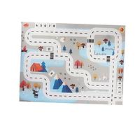 SUPVOX Alfombra Infantil Diseño de de Tráfico Suave y Duradera para Bebés y Colchón y Portátil para Gateo y Actividades Domésticas