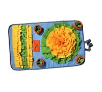 SUPVOX Alfombra Olfativa para Perros Azul Tapete Snuffle para Entrenamiento de Sentido del Olfato y Alimentación Lenta Accesorio Duradero para Forrajeo y Ejercicio de Mascotas