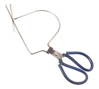 SUPVOX Alicates de Acero Inoxidable para Esmaltar Cerámica Pinzas Grandes para Vidriado Manual Herramienta para Sumergir y Soplar Esmalte Uso Artístico en Cerámica y Color Aleatorio