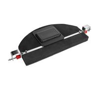 SUPVOX Almohadilla Amortiguadora de Goma para Pad de Práctica de Batería, Silenciador de Bombo 18-22 Pulgadas, Accesorio para Reducción de Ruido en Entrenamiento de Batería, Pad