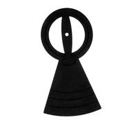 SUPVOX Almohadilla de Silenciamiento de Batería de Goma Negra, Pad de Silencio para Platillo, Recortable para 14/16/18/20 Pulgadas, Práctica sin Molestar