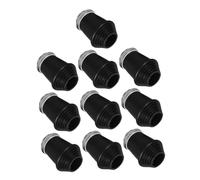 SUPVOX Almohadillas Antideslizantes de Goma para Patas de Bombo, Accesorios de Hardware para Rack de Batería, Fundas Rosca, Protector de Soporte para Batería, Juego de 10 Piezas