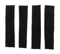 SUPVOX Almohadillas De Aislamiento Acústico Para Erhu, 4 Piezas De Fieltro De Lana Negra, Filtro De Sonido y Reducción De Ruido Para Práctica y Actuación, Almohadilla Absorbente De Resonancia