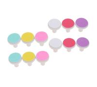 SUPVOX Almohadillas Eléctricas Para Limar Uñas Ñiño, Herramienta Compacta y Portátil, Cabezales Abrasivos Finos, Plástico Duradero, Kit 12 Piezas Para Cuidado Seguro De Uñas Infantiles