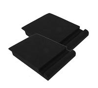 SUPVOX Almohadillas Insonorizantes para Altavoces 2 Piezas de Esponja de Poliuretano 33x27x4 Cm Antideslizantes y Antichoque para Aislamiento Acústico en Estudios de Grabación