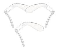 SUPVOX Almohadillas Nasales Reducen Carga Nariz Antideslizantes 4 Piezas y Previenen Deslizamientos para Gafas de Plástico Duro en Gafas de Sol