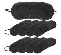 SUPVOX Antifaz Ojos Ajustable 12 Piezas Tejido Suave Transpirable para Juego de Mesa a Ciegas Fiesta y Apagón Reutilizable para Adultos y Niños