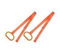 SUPVOX Arnés de Arrastre para Ciervos 2 Piezas Correa de Transporte Ajustable Naranja Cuerda Ligera y Resistente con Sistema de Liberación Rápida para Caza al Aire Libre y Actividades