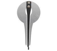 SUPVOX Arpa de Boca de Metal Ligera para Prácticas de Meditación Sonidos Claros y Nítidos, Instrumento Musical Tradicional Portátil Color Plata