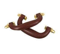 SUPVOX Asas de Repuesto para Caja de Herramientas y Maletas, Juego de 2 Piezas, Asa de Plástico Resistente Antideslizante, Color Café, para Equipaje y Bolsos de Viaje