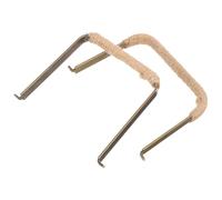 SUPVOX Asas de Tetera de Cobre Retro, Juego de 2 Piezas Cuerda de Yute, Mango Reemplazable para Hervidor Doméstico, Empuñadura Compacta y Resistente para Teteras Grandes y Pequeñas,