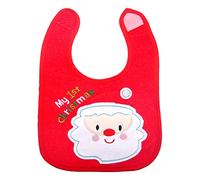 SUPVOX Babero Bebé NavideñO Suave Para ReciéN Nacidos Toalla De Saliva Impermeable Para AlimentacióN Baberos De AlgodóN Livianos Y FáCiles De Limpiar Para Almuerzo