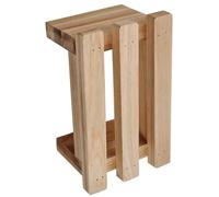 SUPVOX Banco de Madera Compacto Pequeño, Taburete Madera Natural, Reposapiés Estable para Muebles del Hogar, Uso en Guardería y Hogar, Taburete Multifunción para Asiento y Apoyo