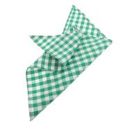 SUPVOX Bandana para Perros Pañuelo Lavable De Cumpleaños con Estampado A Cuadros Bufanda Babero Accesorios Ajustables para Perros Pequeños A Cachorros M