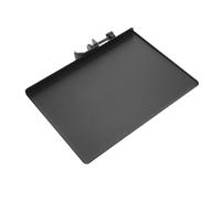 SUPVOX Bandeja Metálica para Soporte de Micrófono con Abrazadera Soporte Estable para Tarjeta de Sonido y Accesorios para Transmisión y Grabación Color Negro Grande