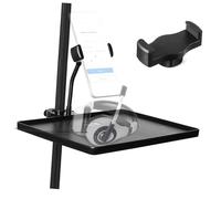 SUPVOX Bandeja Soporte Tarjeta Sonido con Abrazadera Estable y Duradera para Micrófono y Teléfono Grabación Escenario Karaoke