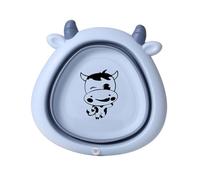 SUPVOX Bañera Plegable Infantil De Dibujos Animados Lavabo Colapsable Para Bebés Ahorra Espacio y Agua Material Eco-amigable Fácil De Limpiar Para Lavado De Cara y Cuerpo