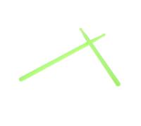 SUPVOX Baquetas de Nailon para Batería Ligera Profesional de Palillos Duraderos Color Verde Accesorio para Tambores