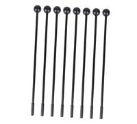 SUPVOX Baquetas Para Niños Negras De Plástico, Martillos De Tambor Infantiles 10 Piezas, Material Didáctico Manual Para Desarrollo Educativo