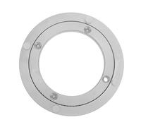 SUPVOX Base Giratoria Metálica de 14 Cm para Mesa de Comedor, Cojinete Silencioso y Resistente para Platos Giratorios de 25-30 Cm, Disco Giratorio de Escritorio Adecuado para Servicio