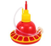 SUPVOX Bebedero Automático para Pollos de Granja 1 Litro Resistente para Alimentación Simultánea en Pequeños de Pollo