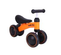 SUPVOX Bicicleta Sin Pedales Para Ñiño Niño, Andador Cuatro Ruedas Antideslizante, Material Duradero, Entrenamiento De Equilibrio En Interiores y Exteriores, Color Naranja, Desarrollo Psicomotor