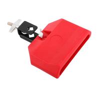 SUPVOX Bloque De Percusión Cencerro Metálico Para Batería Accesorio Robusto y Portátil