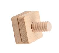 SUPVOX Bloques De Construcción Tornillos De Madera Juguete Educativo De Geometría para Jugar Casa y Aprender Instalar Tuercas y Tornillos