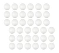 SUPVOX Bolas de Espuma de Poliestireno Blancas 500 Pcs 1 Cm para Manualidades DIY Adornos Navideños y Decoraciones de Bodas Suministros para Pintar y Crear Proyectos Creativos