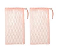 SUPVOX Bolsa con Cordón para Zapatos de Ballet para Niñas Bolsa de Malla Transpirable 28X15 CM 2 Unidades Almacenamiento Portátil para Zapatillas de Punta para Baile