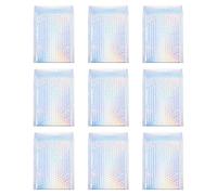 SUPVOX Bolsa de Almacenamiento Acolchada 25 Unidades Sobres con Lámina Metálica Holográfica 18X23 4 CM Resistente para Envío Exprés y Protección de Productos