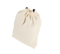 SUPVOX Bolsa de Almacenamiento Ligera para Chaquetas de Plumas Cordón, Saco de Compresión Tamaño M Color Crema, Organizador Compacto para Viaje y Armario
