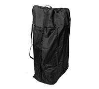 SUPVOX Bolsa de Cochecito Ancha para Viaje en Avión Correas Dobles, Cierre Cordón, Costuras Reforzadas, Compatible Mayoría de Cochecitos, Color Negro, Bolsa de Almacenamiento para Bebés