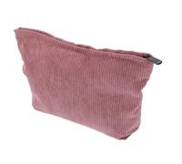 SUPVOX Bolsa De Cosméticos De Tela De Cotelé para Mujer Neceser Cremallera para Maquillaje Estuche para Pintalabios y Esmalte De Uñas para Viaje y Cambio De Look