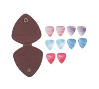 SUPVOX Bolsa de Recogida Púas de Guitarra Profesionales Duraderas y Prácticas Púas de Guitarra de Plástico para Uso Interpretaciones