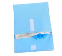 SUPVOX Bolsa de Refrescante para Mascotas Pequeñas con Pack de Reutilizable Funda Anti-condensación para Conejos Cobaya y Hámsters Accesorio Veraniego para Jaulas Color Azul