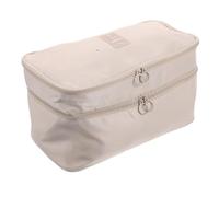 SUPVOX Bolsa Organizadora de Ropa Interior para Mujer de Poliéster con Diseño Multicompartmental y Divisores, Adecuado para Uso Diario y Viajes de Negocios